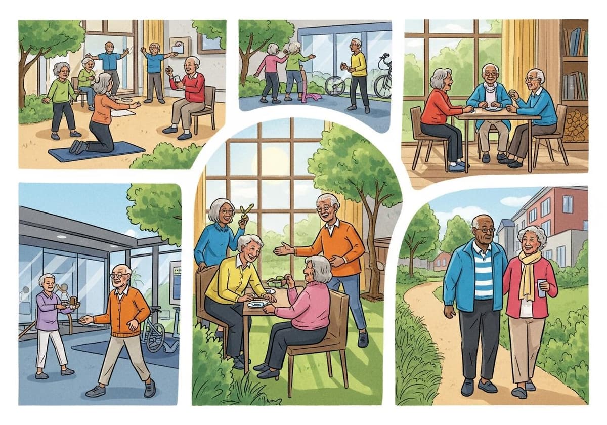 Designing Wellness Communities For Active Aging