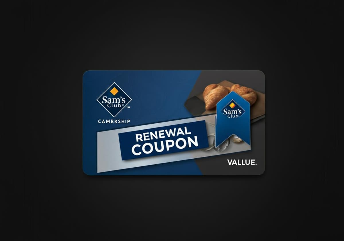 Sams Club Membership Renewal Coupon